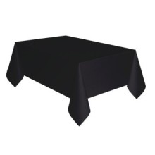 Tablecloth plastic black 137*274cm