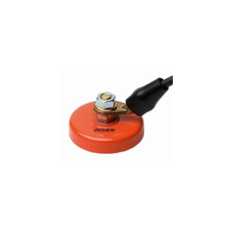Magnetic ground block Ø9cm max 300A Magnetic ground block Ø9cm max 300A