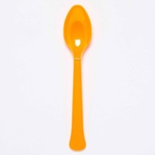 Plastic spoon 'Pumpkin', 24 pcs in a pack