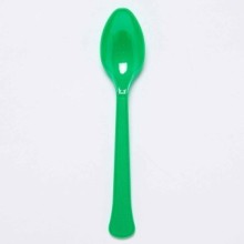 Plastic spoon 'Evergreen', 24 pcs in a pack
