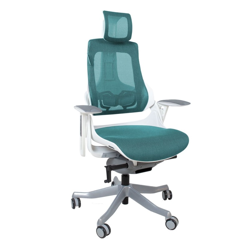 Task chair WAU teal blue/white Task chair WAU teal blue/white