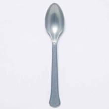 Plastic spoon 'Graphite', 24 pcs in a pack