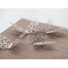 Decorative butterfly 6.5*4 cm (10 pcs)