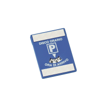 Adhesive plastic parking clock 60x80mm