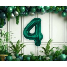 Number "4" Green
