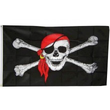 Pirate flag 60 x 90 cm
