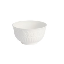 Bowl SOFIA, D13xH7.5cm, white