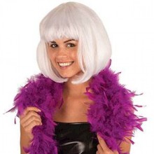 Wig short (white)