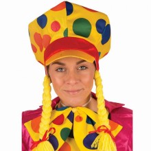 Clown Hat with braids