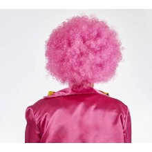 Clown wig pink