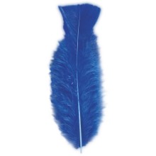 Feathers blue 10cm, 50 pcs