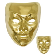 Mask golden plastic
