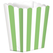 Popcorn cups Kiwi (9.5*13.5cm), 5 pcs