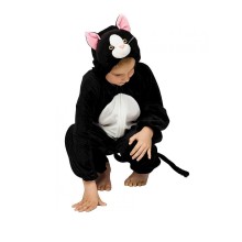 Children's costume Cat black (116 cm)