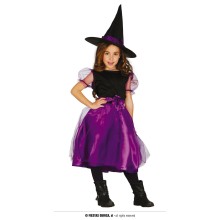 Children's costume Witch purple 7-9 years