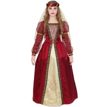 Children's costume 'Medieval Princess' 5-7y (128cm)