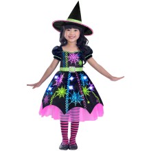 Children's costume Spider Witch 3-4y (104 cm)