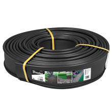 Lawn edge straight 18m x 12,5cm, black