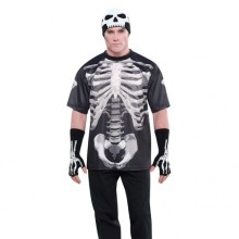 T-shirt 'Blaxk&Bone Skeleton' XL