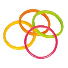 Bracelets neon, 4 pcs in a pack