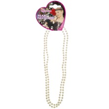 Necklace white pearl 57cm