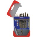 Metal drills set HSCOB fully ground Clipster PRO 10pcs Ø1-10mm
