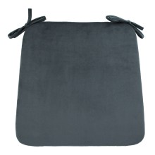 Cushion VELVET for chair 39x39cm, grey