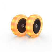 Nexo scooter flashing wheels 2pcs 120*40mm