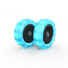 Nexo flashing wheels 2 pcs 120*40mm blue