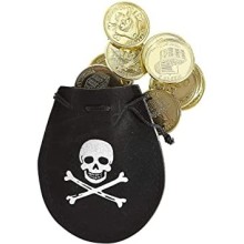 Pirate wallet+money