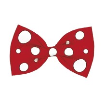 Bow tie clown red