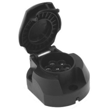 Trailer socket 7-pin low 41mm