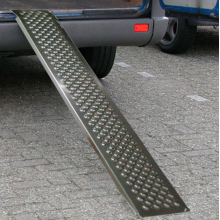 Driveway 200x21cm aluminum 1pc