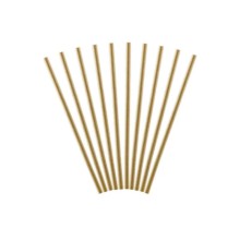 Cocktail straw 19.5cm kraft (10pcs)