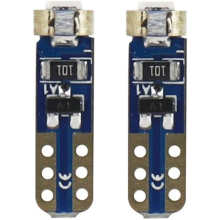 Led bulbs 2 pcs, T5, 1*SMD, 12V, white