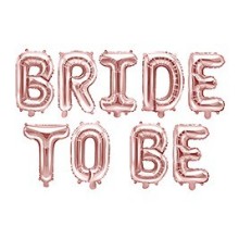 Foil balloon "Bride to be"