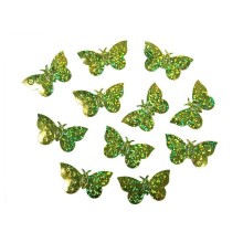 Confetti 15g (green butterflies)