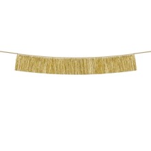 Decoration "garland foil gold"