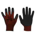 Gloves FLASH GRIP RED latex, size 6