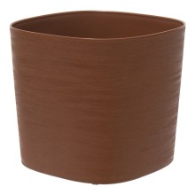 Plant Pot CAPRI 24cm x 24cm x h21cm, clay