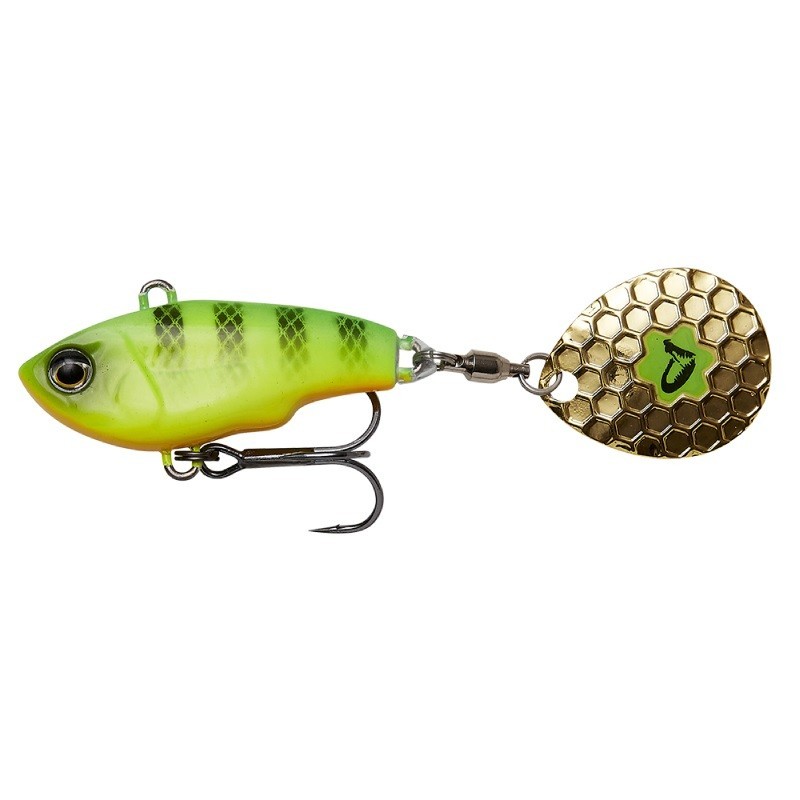 SavageGear Fat Tail Spin 8cm/24g/2-6m Firetiger SavageGear Fat Tail Spin 8cm/24g/2-6m Firetiger