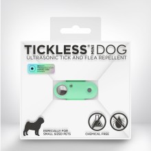 TICKLESS MINI DOG Ultrasonic pendant against ticks and fleas, mentha green