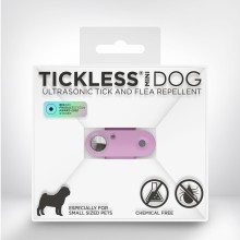 TICKLESS MINI DOG Ultrasonic pendant against ticks and fleas, organ purple