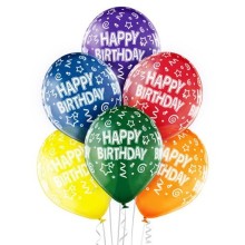 Latex set 'Happy Birthday' (6 pcs)