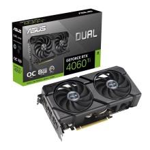Graphics Card ASUS NVIDIA GeForce RTX 4060 Ti (8 GB, GDDR6, 128 bit, PCIE 4.0 16x, GPU 2565 MHz, Dual Slot Fansink, 1xHDMI)