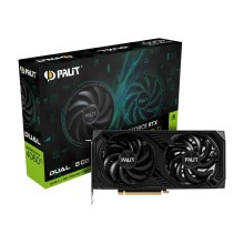 Graphics card Nvidia Geforce rtx 4060 ti (8 gb, gddr6, 128 bit, PCie 4.0 16x, gpu 2310 mhz, dual slot fansink, 1xhdmi), Palit