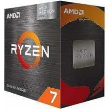 CPU ryzen 7 (5700g, cezanne, 3800 mhz, cores 8, 16mb, socket sam4, 65 watts, gpu radeon, box, 100-100000263box), AMD