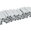 Clips for SOLID screen strips - light grey