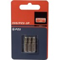 Screwdriver standard bit 59S PZ2 25mm 3pcs, blister