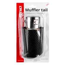 Muffler nozzle carbon, for diameter 43-56mm